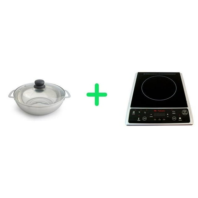 Induction Cooker Mr. Induction SR-964TS-42B 1300W + Pot 3.5L