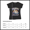 thumbnail image 7 of Believe in Yourself Unicorn Women's V-Neck T-shirt Colorful Rainbow Magical Pony, 7 of 7