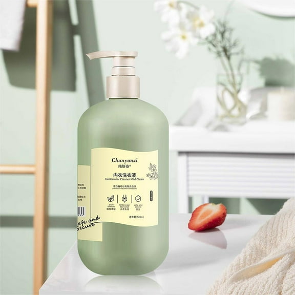 Fufafayo under $5 Underwear Detergent, Underwear Laundry Detergent, Fragrant Cleaning Solution for Delicates 520ml, Stain Removal Formula for Intimate Apparel, Skin Friendly pH Balanced