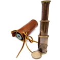 thumbnail image 4 of Telescopio náutico de latón Spyglass con funda de piel., 4 of 5