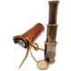 thumbnail image 4 of Telescopio náutico de latón Spyglass con funda de piel., 4 of 5