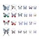 thumbnail image 3 of Ganfancp Capa Simulación Color Plástico Tridimensional Liquidación Ventas Hoy Ofertas Prime 1 Juego de Pegatinas de Mariposas, 3 of 4
