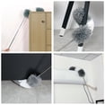 thumbnail image 4 of Clearance Items,npkgvia Swiffer Duster,Dusters For Cleaning,Extension Pole(Stainless Steel)100 Inches With Bendable Head Duster For Cleaning High Ceiling Fan In,Feather Duster,Cleaning Supplies,Gray, 4 of 4