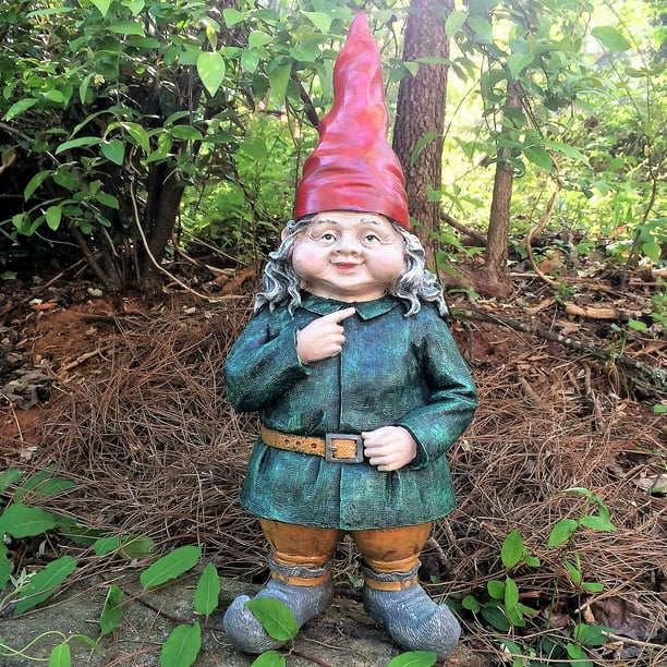 Homestyles 20 H Zelda The Classic Old World Female Garden Gnome Extra Large Outdoor Statue Com Female Garden Gnome Extra Large, Extra Large Garden Gnomes