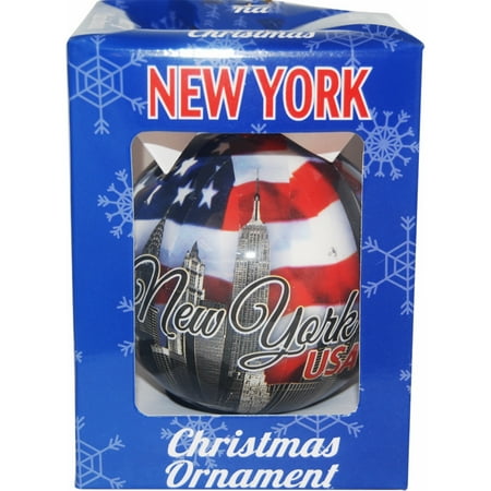 New York Yankees Christmas Ornaments - New York USA Christmas Ornament