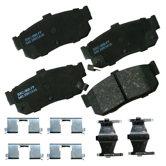 Bendix Brakes Disc Brake Pad Set Fits select: 1995-2001 NISSAN MAXIMA, 1998-2001 NISSAN ALTIMA