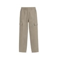 thumbnail image 4 of Kelon Linen Pants for Women Elastic Waisted Casual Palazzo Straight Leg Pants Summer Beach Trouser S-2XL, 4 of 8