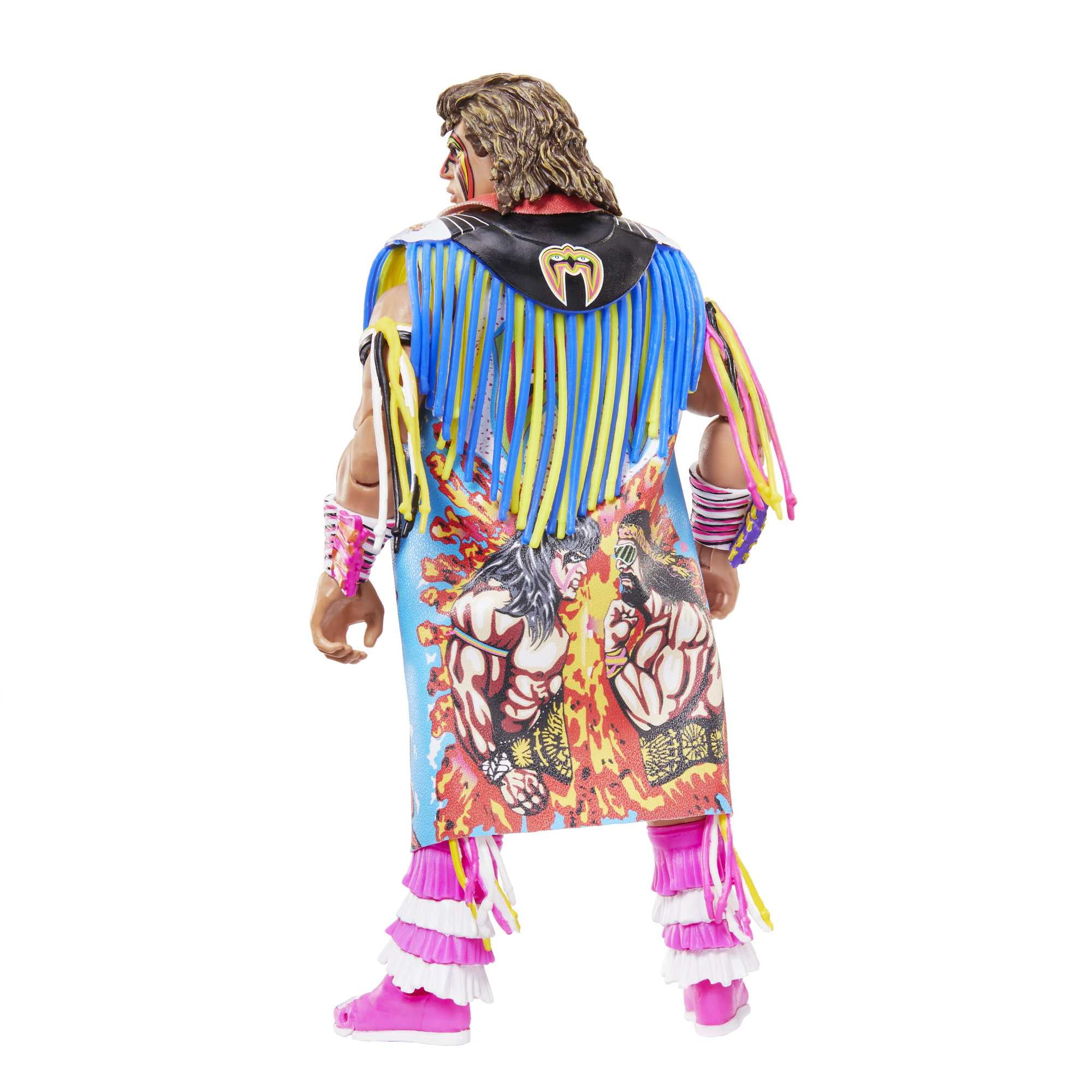 WWE Ultimate Edition Warrior Action Figure with Accessories, Posable Collectible (6-inch)