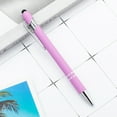 thumbnail image 4 of 7Pcs Retractable Ball Point Pen Medium Point Smooth Writing Black Ink Metal Pen, 4 of 21