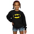 thumbnail image 2 of DC Comics Girls Batman Logo Sweatshirt, 2 of 5