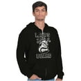 thumbnail image 4 of Ladies Love Beards Funny Popeye Bluto Zip Hoodie Sweatshirt Men Brisco Brands S, 4 of 6