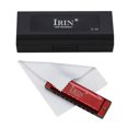 thumbnail image 4 of IRIN G Key 10-Hole Blues Harmonica in Red - Premium Copper Shell, Durable Design, Smooth Play for Beginners & Pros, Compact & Portable, Ideal Gift for Music Enthusiasts, 4 of 7