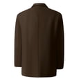 thumbnail image 6 of Gyexs Womens Business Casual Blazers Long Sleeve Notch Lapel Trendy Work Blazer Jackets Spring Fall Outerwear Coat, Coffee, Size M, 6 of 6