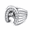 Silver with white diamonds, variant on Men's Hip Hop Horseshoe Ring Iced Out Rhinestone Horse Head Statement Rings Heavy Band Jewelry for Business, Western Cowboy and Streetwear Casual Wear
