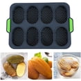 thumbnail image 2 of Mini bandeja para hornear baguette, bandeja perforada antiadherente, bandeja para tostar pan, molde para hornear pan, pan francés, palitos de pan y panecillos Xemadio 2033884-2, 2 of 9