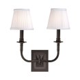 thumbnail image 2 of Hudson Valley Lighting 2702 Lombard 2 Light 16" Tall Wall Sconce - Bronze, 2 of 2