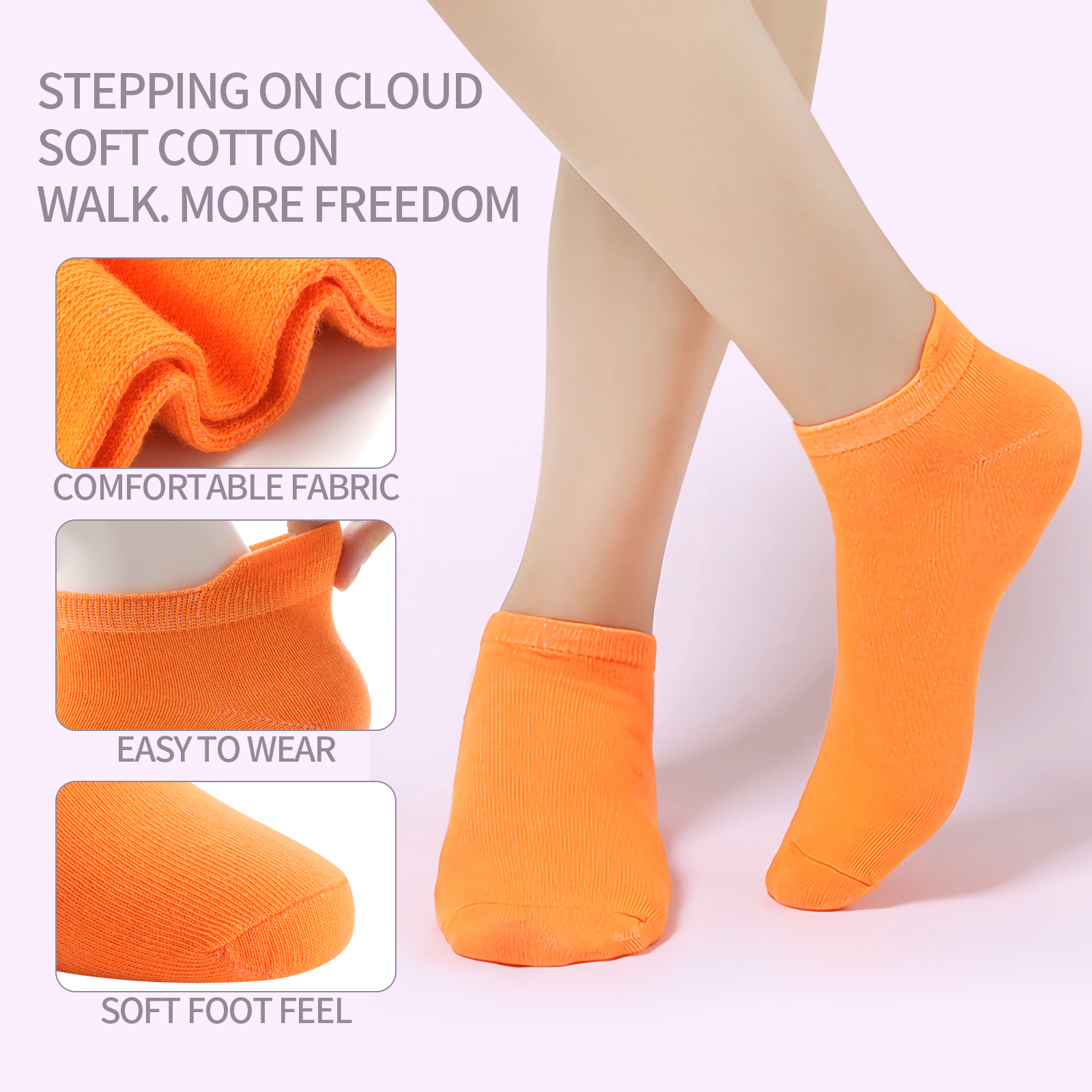 Usavemo Women's Low Cut Ankle Socks, 30-Pack photo 5