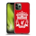 thumbnail image 1 of Head Case Designs Officially Licensed Liverpool Football Club Crest 1 Red 2 Soft Gel Case Compatible with Apple iPhone 11 Pro, 1 of 7