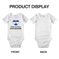 thumbnail image 3 of Just A Little Salvadoran Cute Baby Bodysuit For Boy Girl, 3 of 5