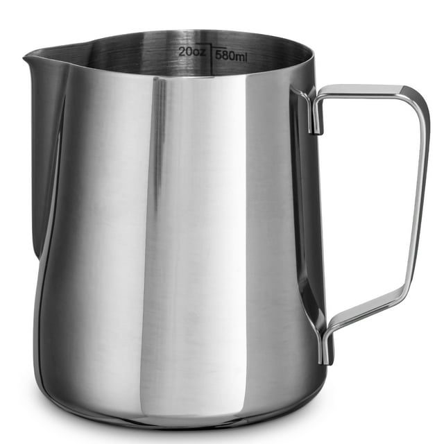 Milk Frothing Pitcher Stainless Steel Creamer Frothing Pitcher Coffee Steaming Pitcher Milk Frothing Cup Milk Frothers