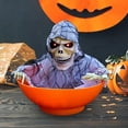 thumbnail image 4 of Decoraciones de Halloween Cráneo Prop Esqueleto resplandeciente Fantasma espeluznante Plato de fruta decorativo Fantasma Difícil para el césped Casa EstiloC Colco Decoraciones de Halloween, 4 of 8