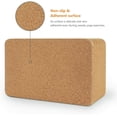thumbnail image 4 of Cork Yoga Blocks Set of 2 - Non-Slip, Easy Grip, Supportive Surface, 4 of 4