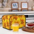 thumbnail image 6 of Fotbe 3D Sunflowers for Four Slice Toaster Cover, Fingerprint Protector, Super Soft Appliance Cover And Dust Cover,Bread Dust Cover & Fingerprint Protection, 6 of 7