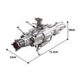 thumbnail image 4 of MOC-83888 Space Battleship Andromeda Assembly Stitching Building Block Model Bricks Toys Set 2389pcs, 4 of 5