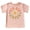 Peach Shirt, variant on Big Big Sister Groovy Daisy Shirt for New Baby Pregnancy Reveal Outfit for Baby and Toddler Youth Girls Military Green Shirt 12 Months