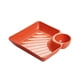 thumbnail image 1 of Platos para dumplings con compartimento para salsa Platos cuadrados para servir con bandeja para servir, 1 of 5