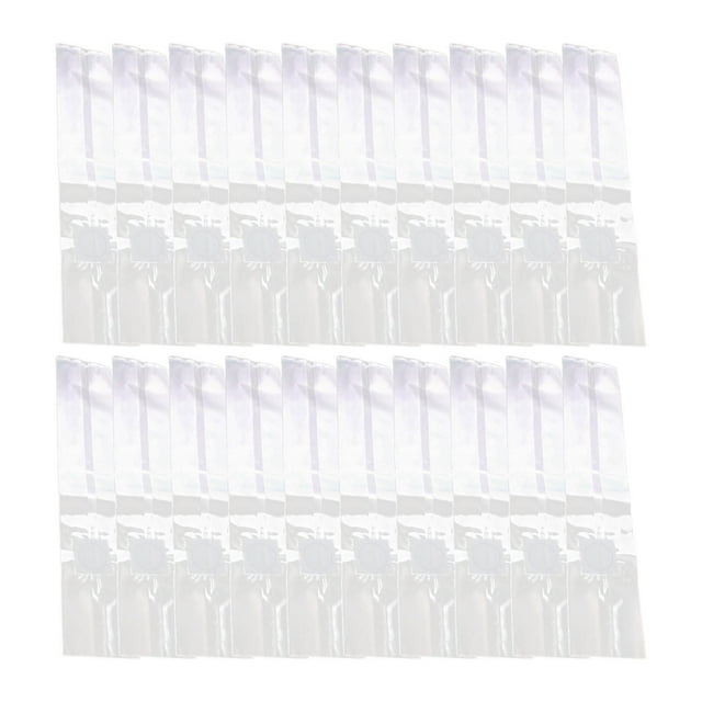 20 bolsas de cultivo, bolsas de desove, bolsa de sustrato transparente y transpirable para granjas, plantas, 10x8x50cm 006mm