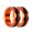 Orange 2pcs, variant on YIFAEUX 1/2Pcs Fishing Line Puller Anti-Slip Rubber Ring Durable Construction Compact Design Portable Line Pull Loop Fishing Accessories