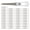Grey, variant on Huhudde 50Pcs/pack More Distance Consistent Height Golfs Tees Standard Castles Golfs Tees Set for Golfs Driver Training