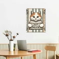 thumbnail image 3 of Nawypu Funny Cat Wall Art Cat Pictures Wall Decor Kitty Canvas Print Just Breathe Painting Framed Home Artwork For Living Room Bathroom Bedroom Kitchen Office, 3 of 5