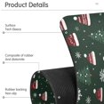 thumbnail image 4 of Yayeee Faucet Mat for Kitchen Sink 14.7" Diatomite Long Splash Guard Pad, Green Christmas Hats, 4 of 7