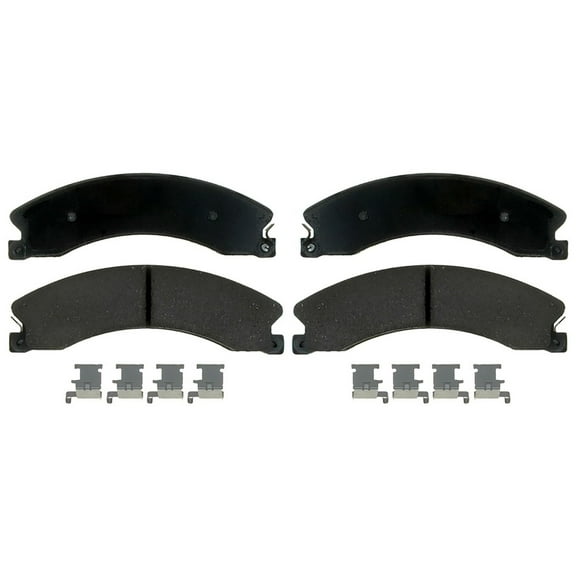 Disc Brake Pad Set Fits select: 2011-2019 CHEVROLET SILVERADO, 2011-2019 GMC SIERRA