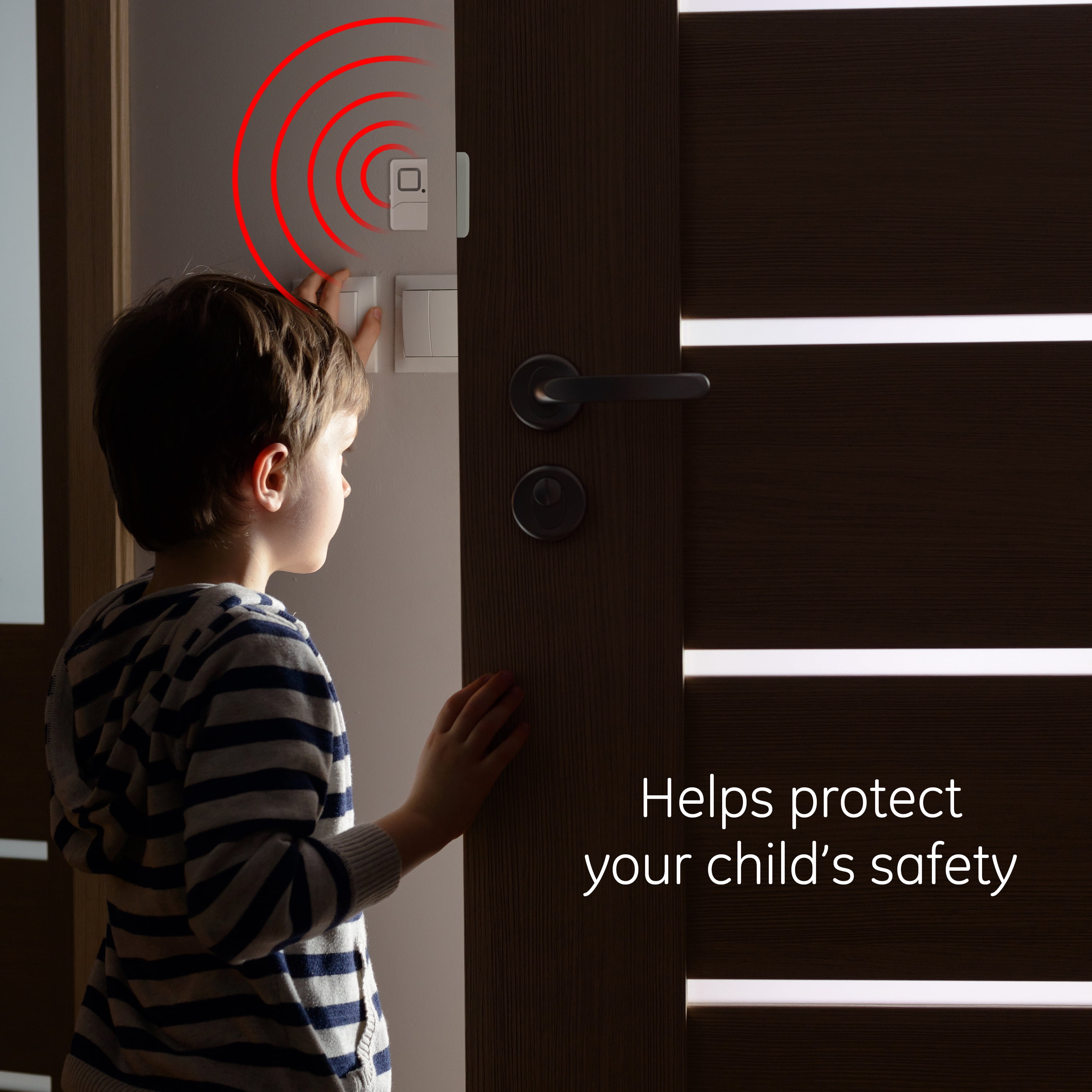 GE Personal Security Window/Door Alarm, Battery Operated, 56789