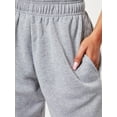 thumbnail image 3 of Pantalon de Jogging Sportif pour Femmes, Bas Resserré, Poches, Taille Haute, 3 of 3
