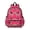 Pug and Heart, variant on Border Collie Gray Pattern Backpack for School, Cute School Bag with Adjustable Shoulder Straps and Padded Back, 13.4"x11"x4.7"