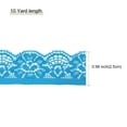 thumbnail image 2 of Uxcell Lace Trim Vintage 0.98" x 10yards Blue Lace Ribbon For Clothes Fabric Wedding Decoration Gift Wrap, 2 of 5