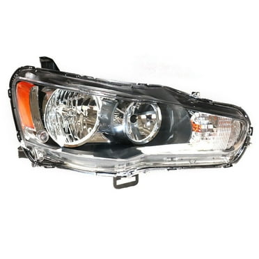 FETCOI For 2008-2017 Mitsubishi Lancer Passenger Right Side Halogen Headlamp Headlight