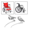 thumbnail image 2 of Universal Wheelchair Brake Levers Accessories Side Mount lever Manual Wheelchairs Type 5, 2 of 9