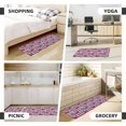 thumbnail image 6 of Honeii Dark Blue Stripes and Flamingos Print Kitchen Mat [2 PCS] for Floor, Waterproof Non-Slip Rugs, Kitchen Decor,Standing Mat for Floor,Office, Sink, Laundry, 6 of 6