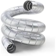 thumbnail image 4 of Doublure en Acier Inoxydable Flexible pour Cheminée, Tuyaux Rigides, Diamètre Multi-Combustible 50mm, Portée d'Étirement 0.65-1.5m, 4 of 5