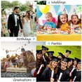 thumbnail image 3 of 30 Pack Pre-Folded Vellum Jackets for 5 x 7 Invitations, 93GSM Translucent Matte Wraps for Wedding Invitations, Bridal Shower, Greeting Cards & DIY Crafts, 3 of 6
