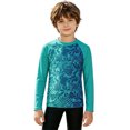 thumbnail image 3 of Miaoju Boy's UPF 50+ Sun Protection Shirt Long Sleeve Rash Guard Swim Shirts Youth SPF Fishing Quick-Dry Shirt, 3 of 8