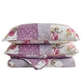 thumbnail image 2 of JML Quilt Set, Queen, Purple, 3 Piece, 2 of 5