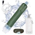 thumbnail image 2 of 2-Pack Survival Water Filter - with Storage Bag - Emergency Kit - 4000 Liters - Personal Water Filter Straw - Pure & Clean Drinking Water - Complete Set - Water Bottle - BPA-Free, 2 of 5