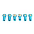 thumbnail image 4 of M3 Tie Rod End Ball Joint, High Accuracy M3 Link Rod End Ball Head 6Pcs Lightweight Fine Workmanship  for RC Modification Blue,Purple, 4 of 7