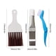 thumbnail image 4 of 3pcs Condensador Pincel Plegable Aleta Pein Un Cepillo Limpieza Aire Acondicionado Ergonómico, 4 of 4